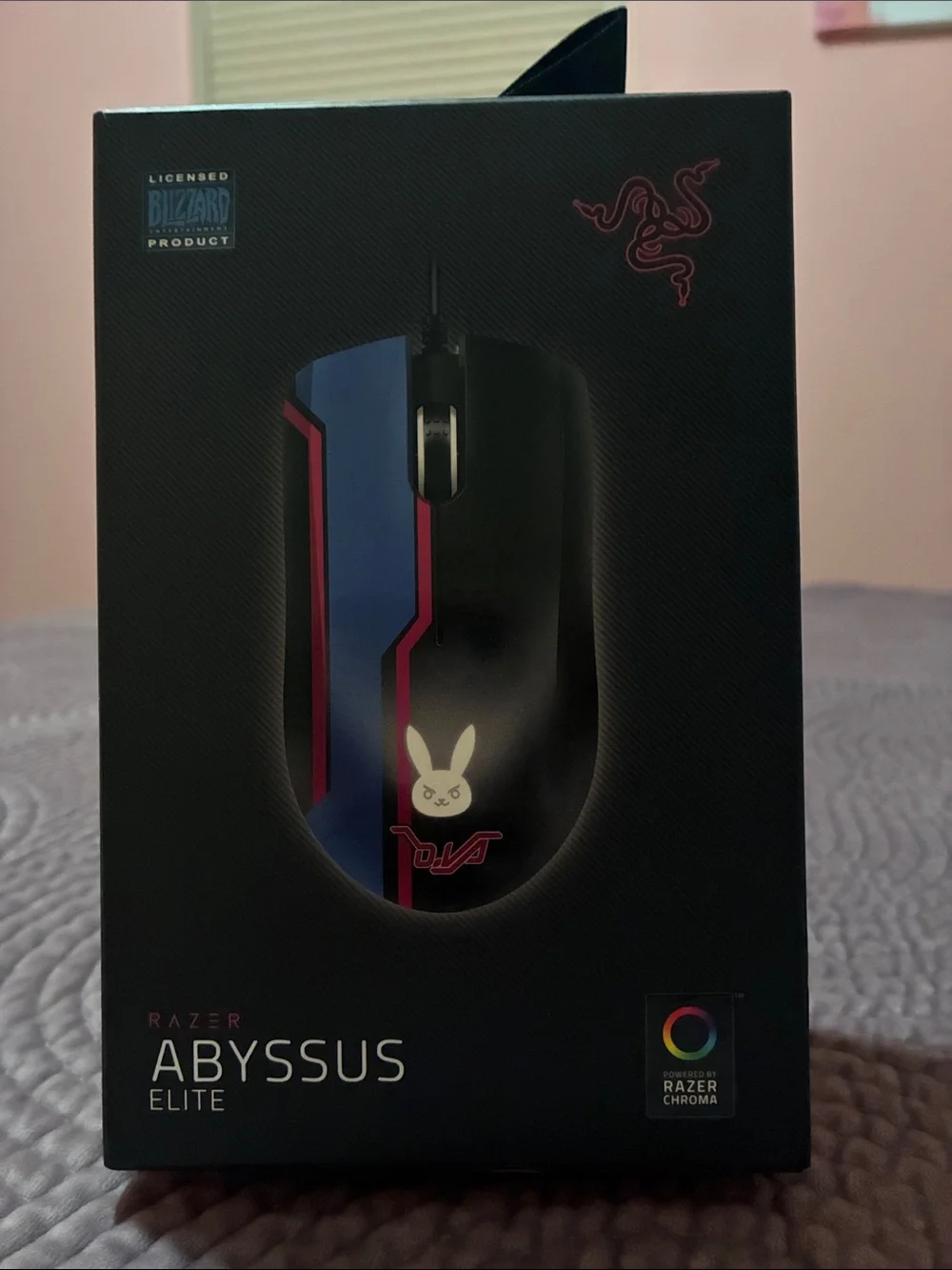 RAZER mouse- Abyssus Dva Overwatch edition DISCONTINUED